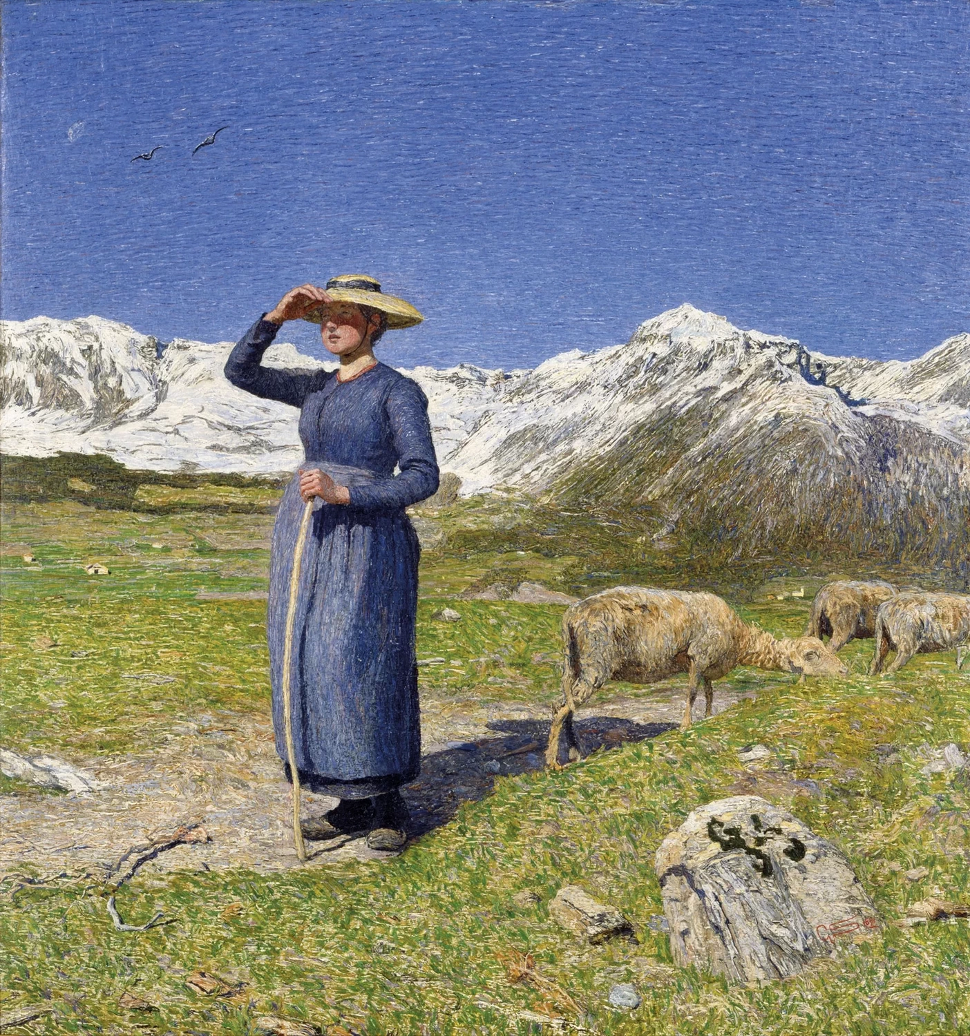 Mezzogiorno sulle Alpi, 1891] - Museo Segantini, St. Moritz